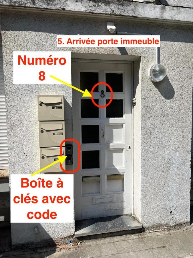 Apt A Africa, 30M2, Centre, Balcon Valenciennes Exterior foto